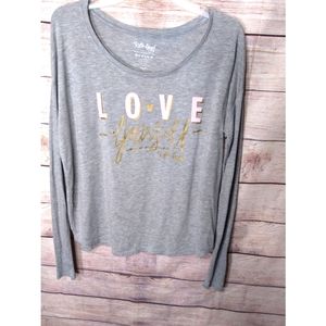 "Love Yourself" long sleeve t-shirt 100% Cotton